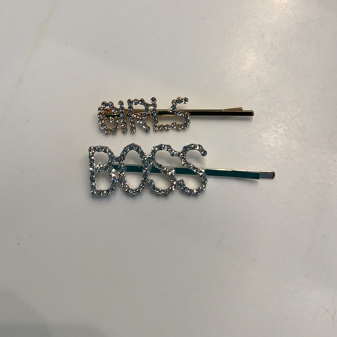 Pretty Girl Hair Pins