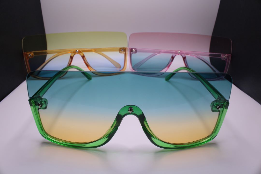 "Don't Talk to Me!" Full Coverage Sunglasses