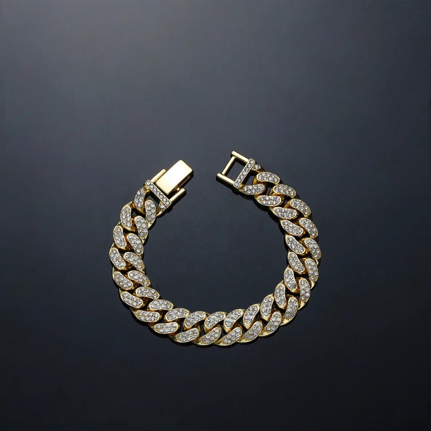 Cuban Link Bracelets- 18k Gold Plated